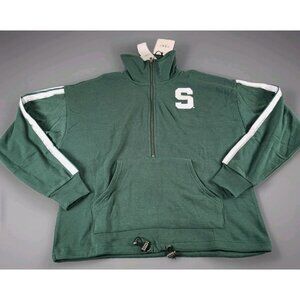 NWT Michigan Spartans Women's L Quarter Zip MSRP $74.99